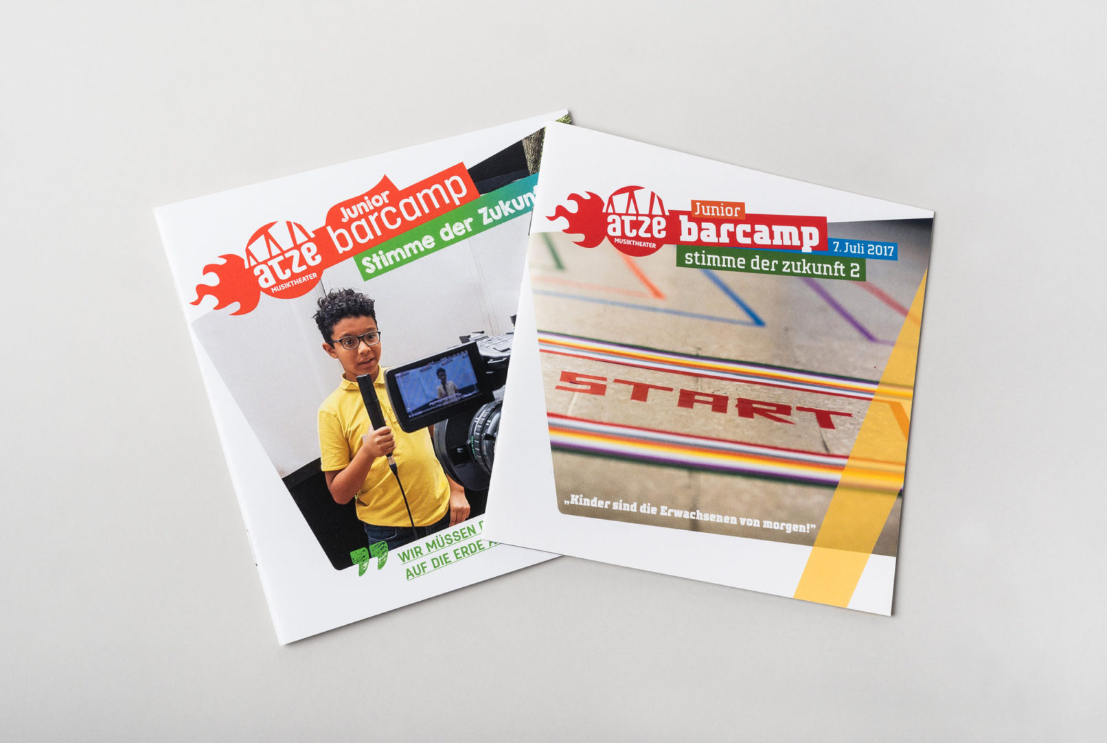 ATZE Barcamp Broschüren